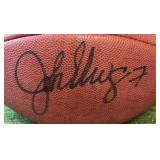 John Elway Aautographed NFL OfficialFootball Denver Broncos w/ COA
