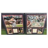 MINNESOTA TWINS 2008  Matted Art Joe Mauer & Justin Morneau 16" x 20"