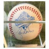 Ryan Klesko 1995 World Series Champion Autographed Baseball- Cool Piece! w/COA