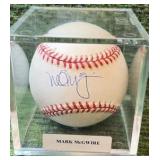 Mark McGuire Autographed Baseball- St Louis Cardinals