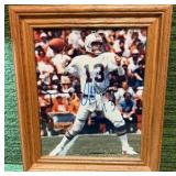 Dan Marino Autographed Framed Photo 10.5" x 12.5"  Miami Dolphins w/COA