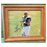 Troy Aikman Autographed 8 x 10 Framed Photo #8 Dallas Cowboys