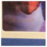 John Elway 10.5" x 12.5" Matted Print Jersey Relic Swatch #/2000 Broncos Tristar