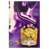 Minnesota Vikings Randy Moss 1999 10.5" x 12.5" Limited Edition PF Gold #3731 Minnesota Vikings