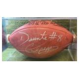 Daunte Culpepper Autographed NFL Official Wilson Football #8 Minnesota, Minnesota Vikings QB COA