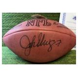 John Elway Aautographed NFL OfficialFootball Denver Broncos w/ COA