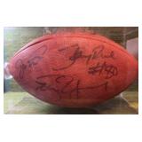 Joe Montana, Jerry Rice, and Steve Young Autographed Football with COA NFL Official Football -VERY COOL!!!