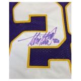 Adrian Peterson Inscribed Autographed Jersey "ALL DAY" #28- Minnesota Vikings