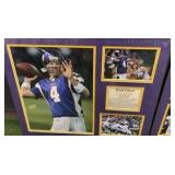 MINNESOTA VIKINGS Matted Art of BRETT FAVRE 16" x 20"