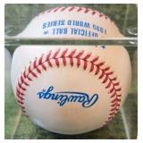 Ryan Klesko 1995 World Series Champion Autographed Baseball- Cool Piece! w/COA