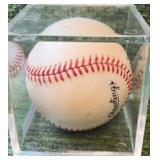 Greg Maddox’s Sweet Spot Autographed Baseball HOF Atlanta Braves w/COA