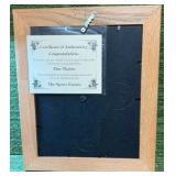 Dan Marino Autographed Framed Photo 10.5" x 12.5"  Miami Dolphins w/COA