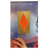 John Elway 10.5" x 12.5" Matted Print Jersey Relic Swatch #/2000 Broncos Tristar