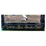 VINTAGE DOUBLE AUTO of Chuck Foreman #44 Minnesota Vikings AUTO