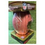 Adrian Peterson Autographed NFL AuthenticGame Ball Inscribed ROY 07 Minnesota Minnesota Vikings COA