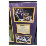 MINNESOTA VIKINGS Matted Art of BRETT FAVRE 16" x 20"