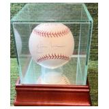 Justin Morneau MVP Autographed Baseball 2006 Minnesota Twins (stand included) w/ COA