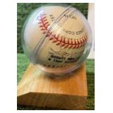 Mark McGuire Autographed Baseball~ St. Louis Cardinals w/COA
