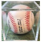 Greg Maddox’s Sweet Spot Autographed Baseball HOF Atlanta Braves w/COA