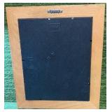 Troy Aikman Relic Gallery Collection 10.5 x 12.5 Framed Art Print With Game-used Jersey