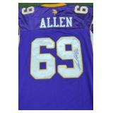 Jared Allen Autographed #69 Minnesota Vikings Jersey -HOF