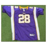 Adrian Peterson Inscribed Autographed Jersey "ALL DAY" #28- Minnesota Vikings