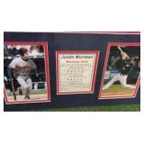 MINNESOTA TWINS 2008  Matted Art Joe Mauer & Justin Morneau 16" x 20"
