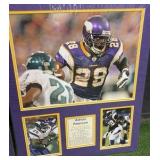MINNESOTA VIKINGS Matted Art Percy Harvin & Adrian Peterson 16" x 20"
