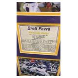 MINNESOTA VIKINGS Matted Art of BRETT FAVRE 16" x 20"