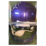 Tommy Kramer Autographed Mini Helmet With Rookie Card, Minnesota Vikings QB