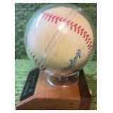 Ken Griffey Jr Autographed Baseball in Holder~ Seattle Mariners MLB~ NICE AUTO !!