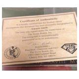 Emmett Smith Autographed Official NFL Football with COA Cool Autograph!!