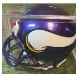 Tommy Kramer Autographed Mini Helmet With Rookie Card, Minnesota Vikings QB