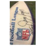 Minnesota Vikings Autographed Football by 7 Players Includes Joe Kapp, Mick Tingelhoff, & Chuck Foreman!