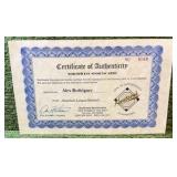 Alex Rodriguez Autographed Official Baseball- Seattle Mariners & New York Yankees w/COA