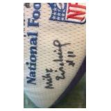 Minnesota Vikings Autographed Football by 7 Players Includes Joe Kapp, Mick Tingelhoff, & Chuck Foreman!