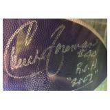 Minnesota Vikings Autographed Football by 7 Players Includes Joe Kapp, Mick Tingelhoff, & Chuck Foreman!