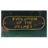 Football Memorabilia Evolution Of The Helmet Shadow Box From 20