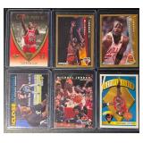 Michael Jordan 6-Card Chicago Bulls Basketball Card Lot (2)