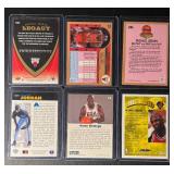 Michael Jordan 6-Card Chicago Bulls Basketball Card Lot (2)