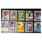 Ken Griffey Jr. 10-Card Baseball Card Lot