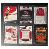 Marvin Harrison Jr. 6-Card Arizona Cardinals Rookie Football Card Lot
