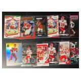 Patrick Mahomes 12-Card Kansas City Chiefs Football Card Lot