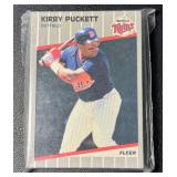 Minnesota Twins 1989 Fleer Team Baseball Card Set (2)