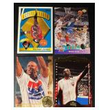 Michael Jordan 4-Card Chicago Bulls Basketball Card Lot (3)