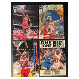 Michael Jordan 4-Card Chicago Bulls Basketball Card Lot (5)