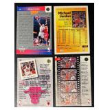 Michael Jordan 4-Card Chicago Bulls Basketball Card Lot (7)