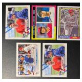 Shohei Ohtani 5-Card Los Angeles Angels Baseball Card Lot