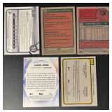 Aaron Judge 5-Card New York Yankees Baseball Card Lot (2)
