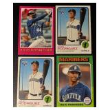 Julio Rodriguez 4-Card Seattle Mariners Baseball Card Lot (2 RCs)